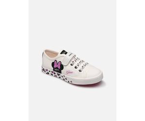 Baskets Geox Jr Ciak Girl J2504D Disney pour Enfant 35 Blanc