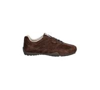 Geox Baskets Snake Cuir Homme Marron Foncé Taille 43