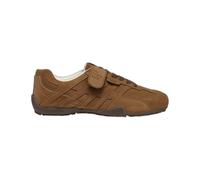 Geox Baskets Snake pour homme en daim marron