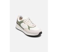 Geox Homme U Branthon B Basket, Olive Blanche, 42 EU