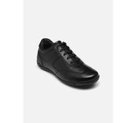 Geox Homme U Edgware A Sneakers, Black, 43 EU