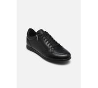 Geox U Renan Baskets pour Homme, Noir, Taille 41 UE, Noir, 41 EU