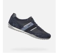 Geox Baskets basses Wells, bleu marine/bleu-gris/blanc, Taille 40