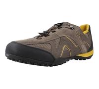 Baskets GEOX UOMO SNAKE Beige - Homme - Lacets - Plat 41