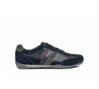 Geox Baskets basses U Wells C Homme bleu marine/bordeaux foncé Taille 44