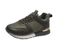 Baskets Go Walk pour Femmes Maille d'été Couleur Bloc légères Mode Grande Taille à Lacets Basket Running Femme Chaussure de Marche Femme Basket Running Femme Chaussure de Marche Femme