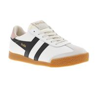 Baskets - GOLA - Blanches et noires - Cuir - Semelle extérieure en matériaux variés - Talon plat 37