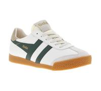 Ténis Gola Elan Pour Femmes - Cuir Blanc Et Vert - 40