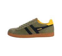 Baskets basses hommes Gola EQUIPE II SUEDE Kaki 45