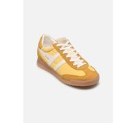Gola Firefly Baskets blanches et jaunes Femme - 39 EU