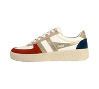 Baskets GOLA Grandslam Trident Blanc - Lacets - Homme - Cuir 37