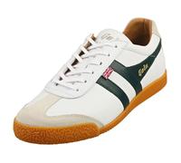Baskets - Gola - HARRIER ELITE 2 - Homme - Blanc Vert - Cuir - Lacets 41