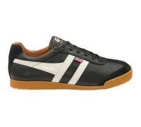 Baskets Gola Harrier Elite - Homme - Cuir - Noir/off white - Lacets - Plat 41