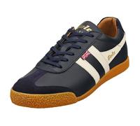 Baskets - Gola - HARRIER ELITE MADE IN ENGLAND - Homme - Bleu Blanc - Cuir - Lacets 41