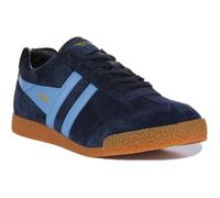 Baskets - Gola - Harrier - Femme - Cuir suédé - Marine bleu 37