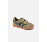 Baskets Gola Harrier Strap pour Enfant 27 Vert