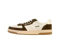 Baskets - GOLA - Hawk 89 - Cuir - Off white/khaki - Plat 45