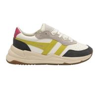 Baskets - GOLA - SATURN QUADRANT - Talon compensé - Cuir blanc 37