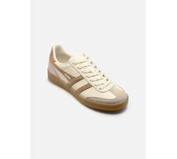 Basket Cuir Gola Viper Leather - Blanc cassé/Bone/Caramel clair 41