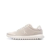 Calvin Klein Baskets Femme Eva Mesh Sportives, Gris (Crystal Gray/Lily White), 39