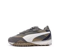 PUMA Baskets Grises/Blanches Garçon Blktop