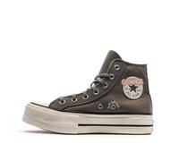 Baskets Grises Femme Converse Chuck Taylor All Star Lift 38