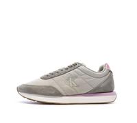 Baskets Grises/Roses Femme Calvin Klein Jeans Retro 41