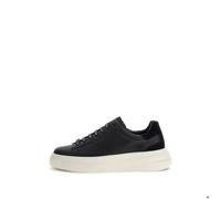 Guess Sneakers Elba Cuir Jeans - Homme