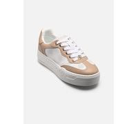 GUESS Baskets basses 'SWOLE3' camel / blanc, Taille 41