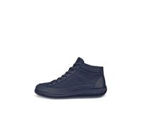 ECCO Bottines Soft Zero WAnkle pour femme, bleu marine, 42 EU