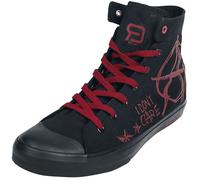 Baskets hautes de RED by EMP - Walk The Line - EU36 à EU46 - pour Unisexe - noir EU 40