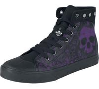 Baskets hautes de Rock Rebel by EMP - Free Spirit - EU36 à EU43 - pour Femme - noir EU 36