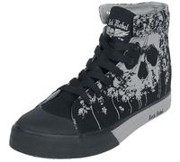 Baskets hautes de Rock Rebel by EMP - Walk The Line - EU40 à EU43 - pour Unisexe - noir EU 43