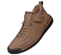 Baskets hautes en cuir pour homme - Chaussures de randonnée imperméables | Baskets et chaussures de sport pour homme - Chaussures de trekking et de randonnée - Chaussures de plein air - Chaussures de