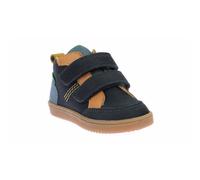 Baskets hautes enfant kick wetykro marine camel bleu 25