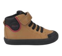 Baskets hautes jeune garçon Geox Gisli - Jaune/Noir - Scratch/Lacets - Confort exceptionnel 32