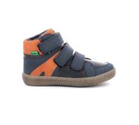 Baskets hautes - KICKERS - Lohan - Marine - Orange - Confort optimal avec fermeture scratch 20