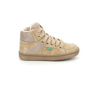 Baskets hautes - KICKERS - Lowell - Beige - Lacets - Confort optimal 35