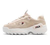 Baskets Heritage D-Formation S - FILA - Femme - Rose - Beige - Cuir - Lacets - Plat 37