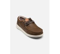 HEYDUDE Paul Classic - Chaussures pour Hommes - Baskets avec Semelles Confortables - Style Mocassin, Brown, 40