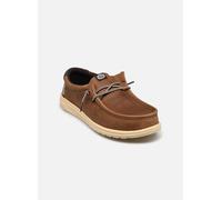 Baskets HEYDUDE Wally Full Grain Leather pour Homme 40 Marron
