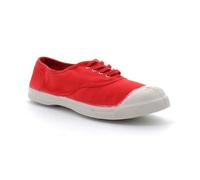 Baskets Homme - BENSIMON - Lacet Rouge - Toile Coton - Gomme 37