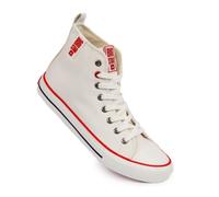 Baskets Homme Big Star JJ174066 Blanc - Dessus Synthétique - Fermeture Lacets 41