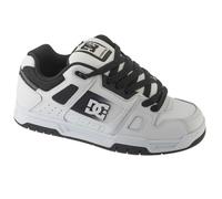 DC Shoes STAG Chaussures de Skate Blanches et Noires Homme - 42.5 EU