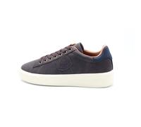 Baskets homme BLAUER BUCK01 marron foncé bleu marine à lacets en cuir 43