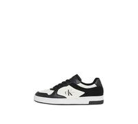 Baskets homme Calvin Klein Jeans Ref 61423 00W Noir Blanc - Cuir - Lacets - Homme 46