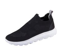 Baskets Homme GEOX Spherica Noir - Cuir - Lacets - Plat 42