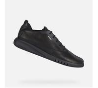 Baskets Homme - GEOX - U AERANTIS - Cuir - Noir - Respirantes 39