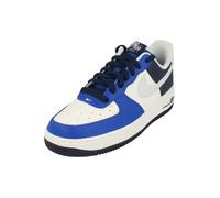 Baskets Homme Nike Air Force 1 07 LV8 en cuir bleu à lacets 44,5