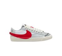 Baskets Homme Nike Blazer Jumbo - Blanc/Rouge/Gris - Tige Textile et Cuir - Semelle en Caoutchouc 42